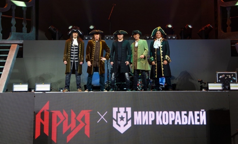 Онлайн-экшен «Мир кораблей» объявил о сотрудничестве с легендарной группой «Ария» Онлайн-экшен «Мир кораблей» объявил о сотрудничестве с легендарной группой «Ария»