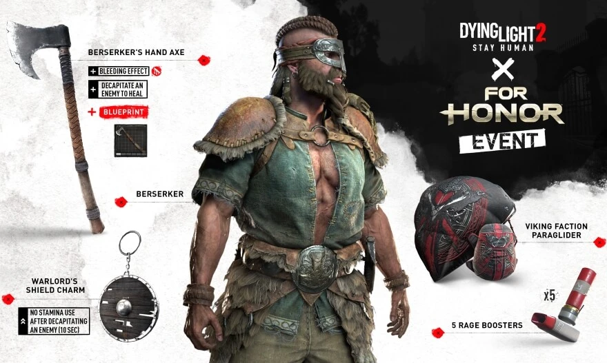 Средневековые зомби – Dying Light 2 и For Honor запустили совместную коллаборацию Средневековые зомби – Dying Light 2 и For Honor запустили совместную коллаборацию