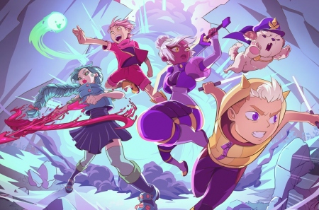 Go Fight Fantastic – приключенческий экшен с межзвездными контрабандистами и псом-капитаном