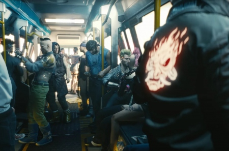 Комфортный общественный транспорт. В новом патче 2.1 для Cyberpunk 2077 появится метро