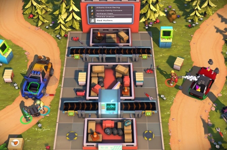 Speed Crew – кооперативный симулятор ремонтников гоночных болидов на безумных трассах