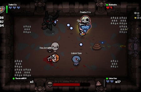 Открыто тестирование онлайн-кооператива для The Binding of Isaac: Rebirth