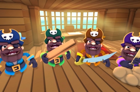Party Pirates – яркая кооперативная аркада про пиратов