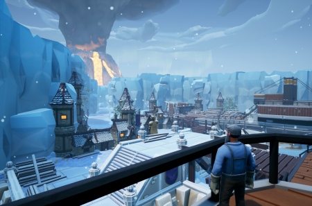 Строительная песочница Hydroneer получит зимнее дополнение Journey to Volcalidus