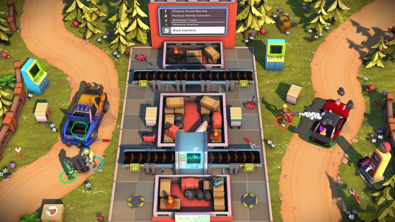 Speed Crew – кооперативный симулятор ремонтников гоночных болидов на безумных трассах Speed Crew – кооперативный симулятор ремонтников гоночных болидов на безумных трассах