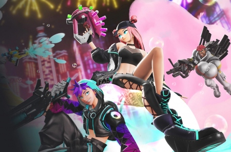 Square Enix раскрыла подробности соревновательного шутера Foamstars – конкурента Splatoon 3