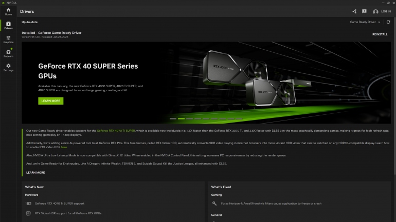 �������� NVIDIA ��������� ����� ���������� NVIDIA App ��� �������� � ���������� ��������