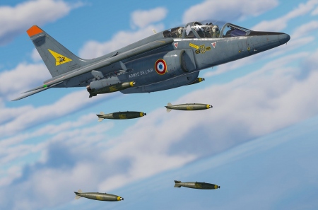 Для War Thunder вышло обновление Alpha Strike с европейским штурмовиком Apha Jet