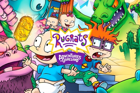 Rugrats: Adventures in Gameland – кооперативный ретро-мультфильм про приключения малышей в мире видеоигр
