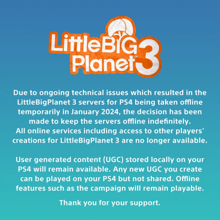 Sony ������� LittleBigPlanet 3 � ��������� ���������������� �������, ��������� �� 16 ���