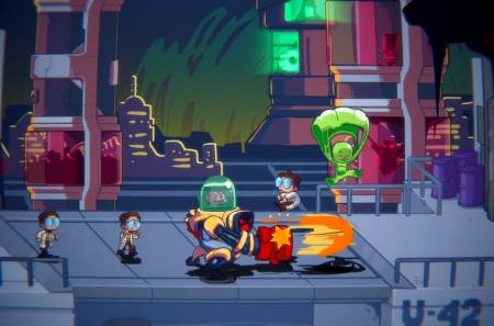 Underling Uprising – кооперативный битемап по мотивам мультфильмов из 90-х годов