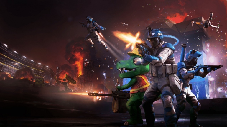 Combat Champions – соревновательный шутер с акробатическими трюками и разрушаемой ареной Combat Champions – соревновательный шутер с акробатическими трюками и разрушаемой ареной