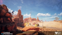 Combat Champions – соревновательный шутер с акробатическими трюками и разрушаемой ареной Combat Champions – соревновательный шутер с акробатическими трюками и разрушаемой ареной