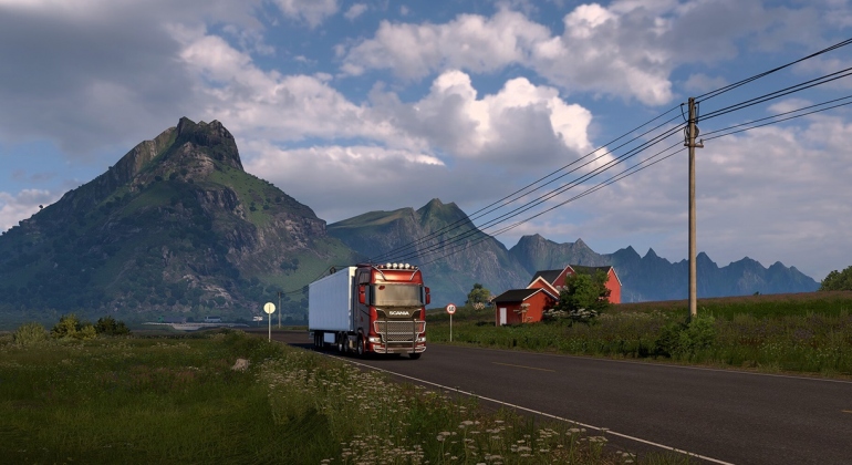 Euro Truck Simulator 2 получит дополнение с холодными пейзажами Северной Европы Euro Truck Simulator 2 получит дополнение с холодными пейзажами Северной Европы