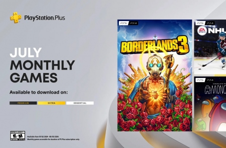Бедняцкий подгон от PlayStation Plus за июль: Borderlands 3, NHL 24 и Among Us
