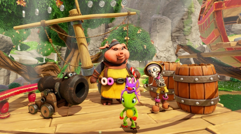 Playtonic Games ������������ ������������� ���������� Yooka-Replaylee