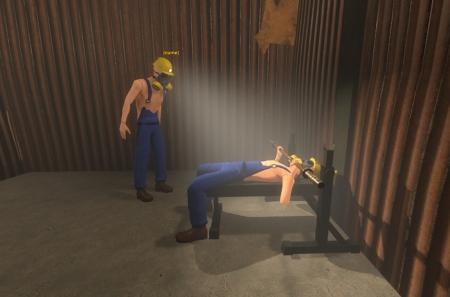 Manly Mines – первый в мире кооперативный хоррор с элементами бодибилдинга