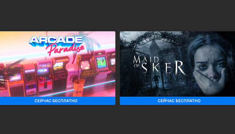 Epic раздает Arcade Paradise и Maid of Sker Epic раздает Arcade Paradise и Maid of Sker