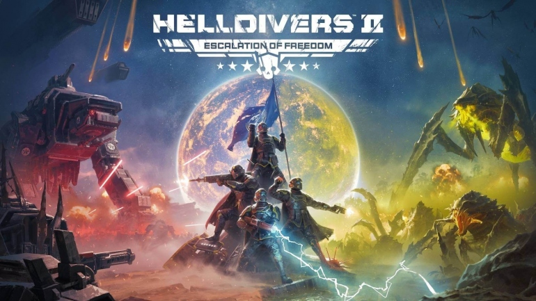 ����������� ���������� � ������������ Helldivers 2 ������������ ����������� ���������� Escalation of Freedom