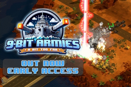 Воксельная стратегия 9-Bit Armies: A Bit Too Far вышла из раннего доступа и получила крупное обновление