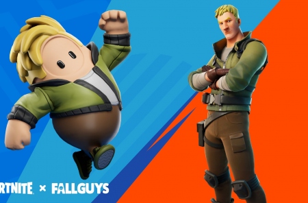 В Fortnite вышло обновление по мотивам Fall Guys