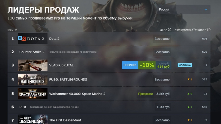    - VLADiK BRUTAL   Steam