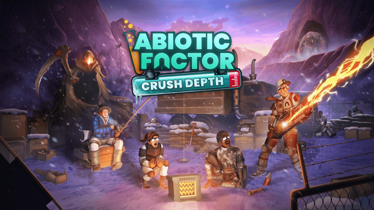 Обновление Crush Depth для Abiotic Factor отправит безумных ученых на рыбалку Обновление Crush Depth для Abiotic Factor отправит безумных ученых на рыбалку