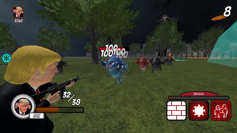 В Steam выйдет кооперативная защита башен с Дональдом Трампом и инопланетянами В Steam выйдет кооперативная защита башен с Дональдом Трампом и инопланетянами