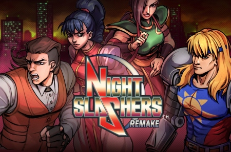 Night Slashers: Remake – современное переиздание знаменитого битемапа из начала 90-х годов