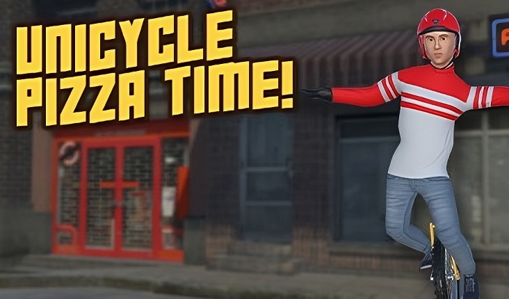 Unicycle Pizza Time! Unicycle Pizza Time!