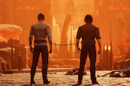  .     Chained Together   