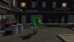 Unicycle Pizza Time!