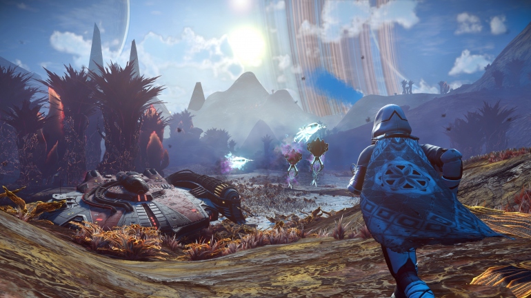 Космическое выживание No Man's Sky получило хэллоуинское обновление с проклятой экспедицией Космическое выживание No Man's Sky получило хэллоуинское обновление с проклятой экспедицией
