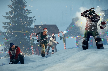 Для симулятора выживания Rust вышло новогоднее обновление