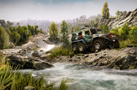 Saber Interactive раскрыла планы поддержки кооперативного симулятора бездорожья Expeditions: A MudRunner Game на 2025 год