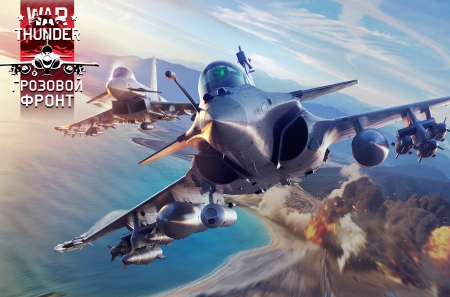 Для военного онлайн-шутера War Thunder вышло обновление «Грозовой фронт»