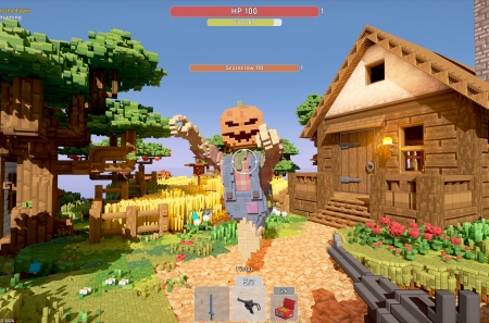 В Steam вышла демка Voxile. Это круто сваренная смесь Minecraft и Terraria
