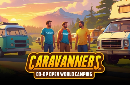 Caravanners: Co-op Open World Camping – увлекательное путешествие в доме на колесах и в компании лучших друзей