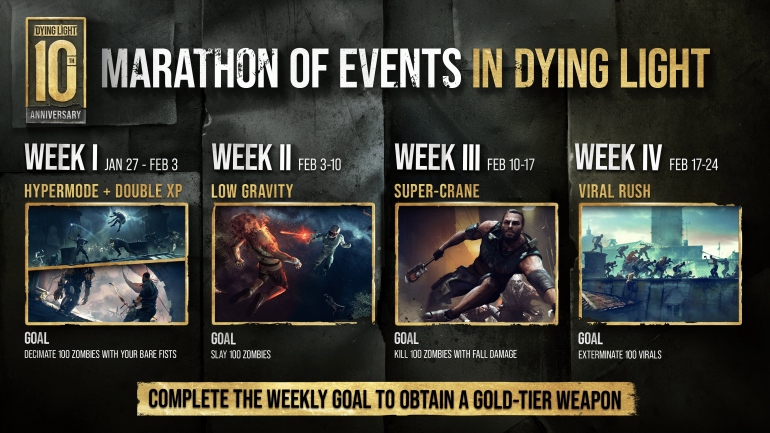 �����-�������� Dying Light �������� 10-������ ������. Techland ��������� ���������� � ���������� �������� ��� ����� ���