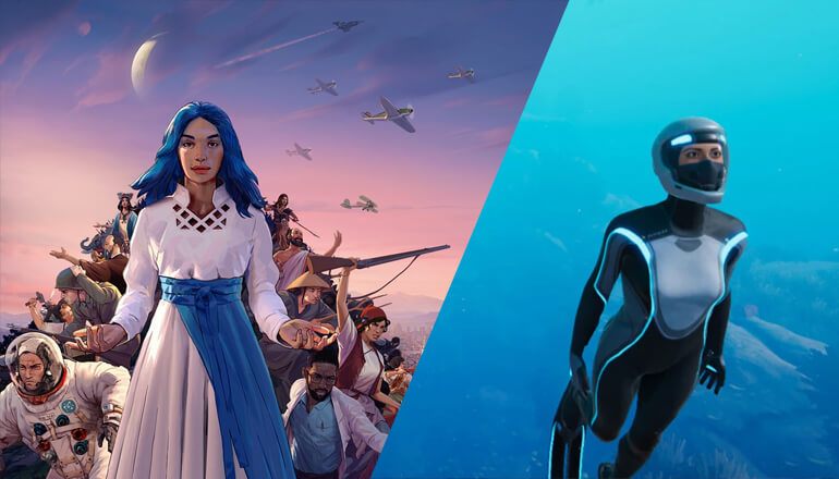 Epic раздает Beyond Blue и Humankind Epic раздает Beyond Blue и Humankind