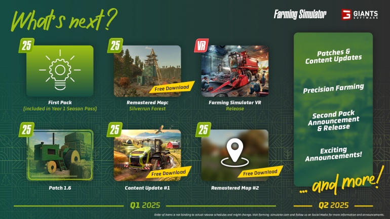 Giants Software �������� ����� �� �������� Farming Simulator 25 � 2025 ����