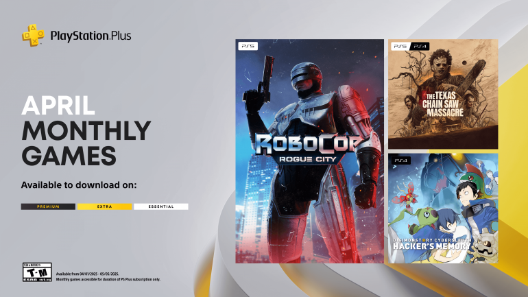 Playstation Plus за апрель. Забираем RoboCop: Rogue City, The Texas Chain Saw Massacre и Digimon Story: Cyber Sleuth Playstation Plus за апрель. Забираем RoboCop: Rogue City, The Texas Chain Saw Massacre и Digimon Story: Cyber Sleuth