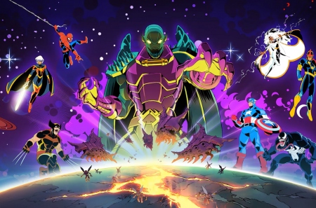 MARVEL Cosmic Invasion – кооперативный битемап во вселенной знаменитых героев и злодеев