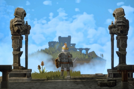 Everwind – кооперативное выживание на летающем острове-корабле и в стилистике Minecraft