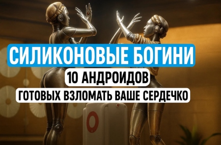 Силиконовые богини: 10 андроидов, готовых взломать ваше сердечко