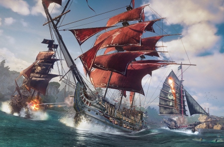Стартовал второй год поддержки пиратского экшена Skull and Bones
