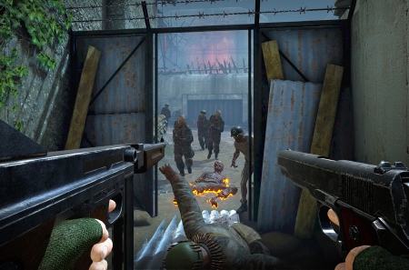 Rebellion показала свежий трейлер кооперативного зомби-шутера Zombie Army VR