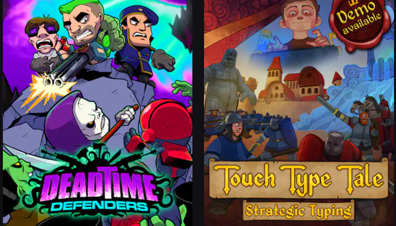 Epic раздает шутер Deadtime Defenders и стратегию Touch Type Tale Epic раздает шутер Deadtime Defenders и стратегию Touch Type Tale