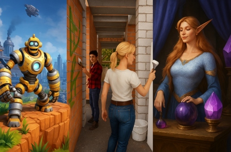     House Flipper 2, FOUNDRY  Legacy: Steel & Sorcery,