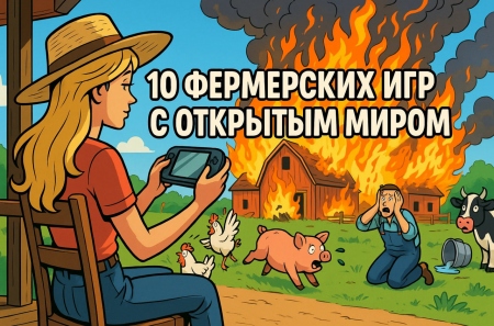 Сажаем, строим, исследуем: 10 захватывающих фермерских игр с открытым миром